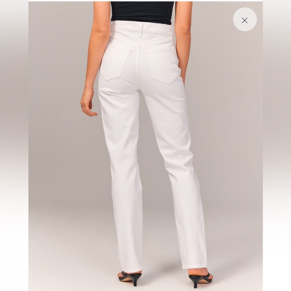 Abercrombie and Fitch the ‘90s straight ultra high rise jeans - Picture 3 of 4